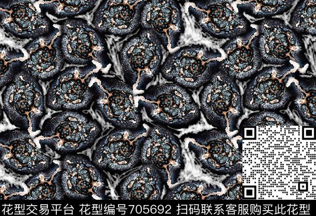 肌理艺术纹理涂鸦数码印花华亿平台下载（图片编号: 705692） - 瓦栏（Walan）