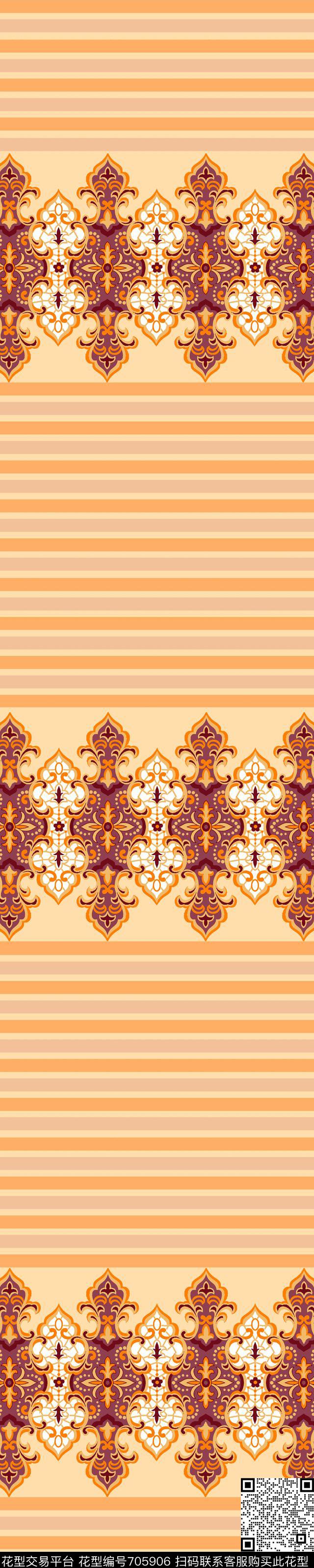 美式法式欧式传统印花华亿平台下载（图片编号: 705906） - 瓦栏（Walan）