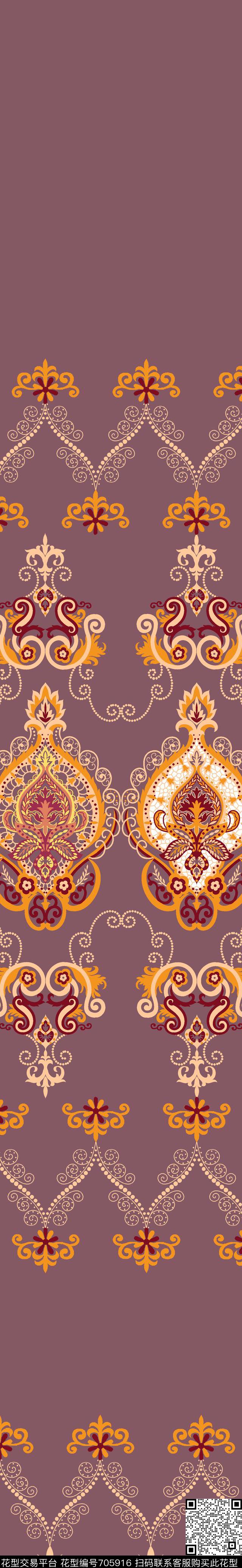 欧式法式美式传统印花华亿平台下载（图片编号: 705916） - 瓦栏（Walan）