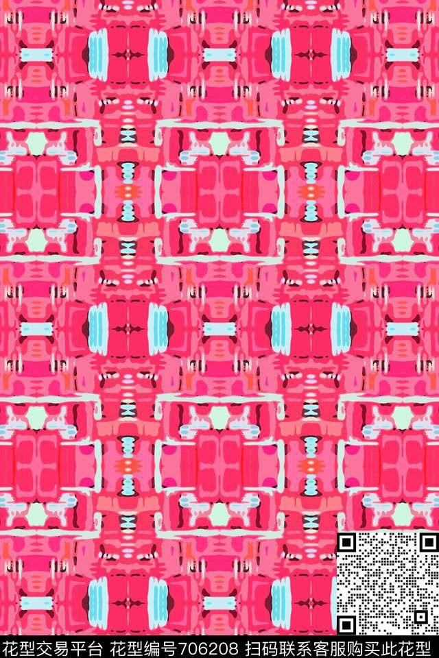 时尚抽象卡通迷彩迷彩图案传统印花华亿平台下载（图片编号: 706208） - 瓦栏（Walan）