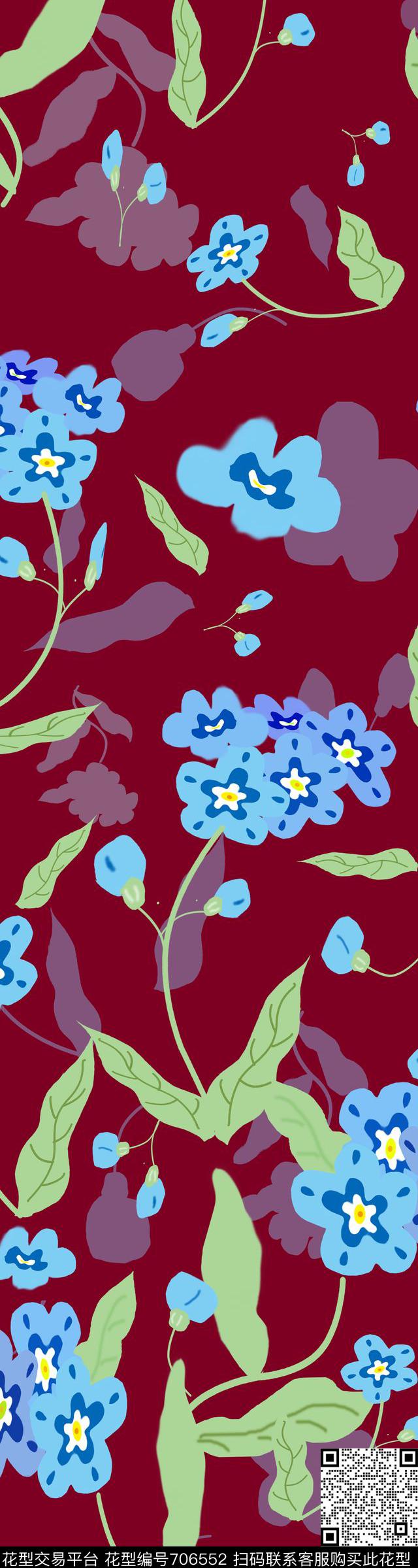 不规则几何数码印花华亿平台下载（图片编号: 706552） - 瓦栏（Walan）