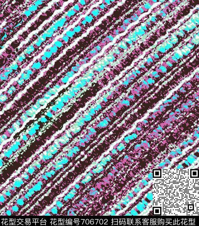 不规则几何编制实物面料数码印花华亿平台下载（图片编号: 706702） - 瓦栏（Walan）