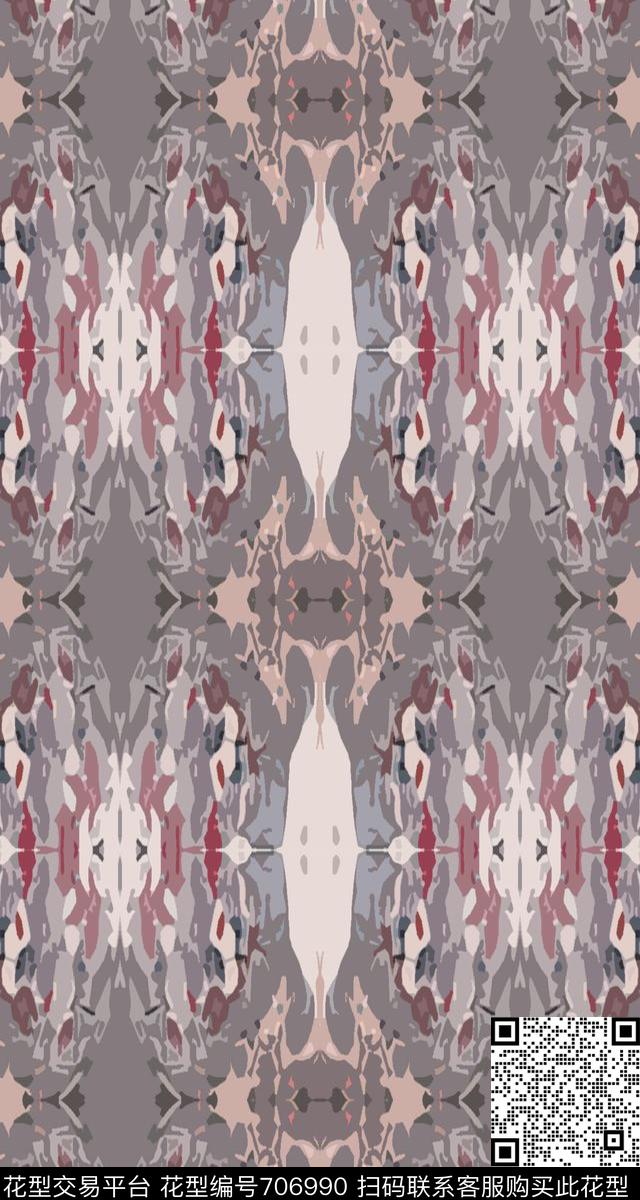 沙发布迷彩图案时尚抽象数码印花华亿平台下载（图片编号: 706990） - 瓦栏（Walan）