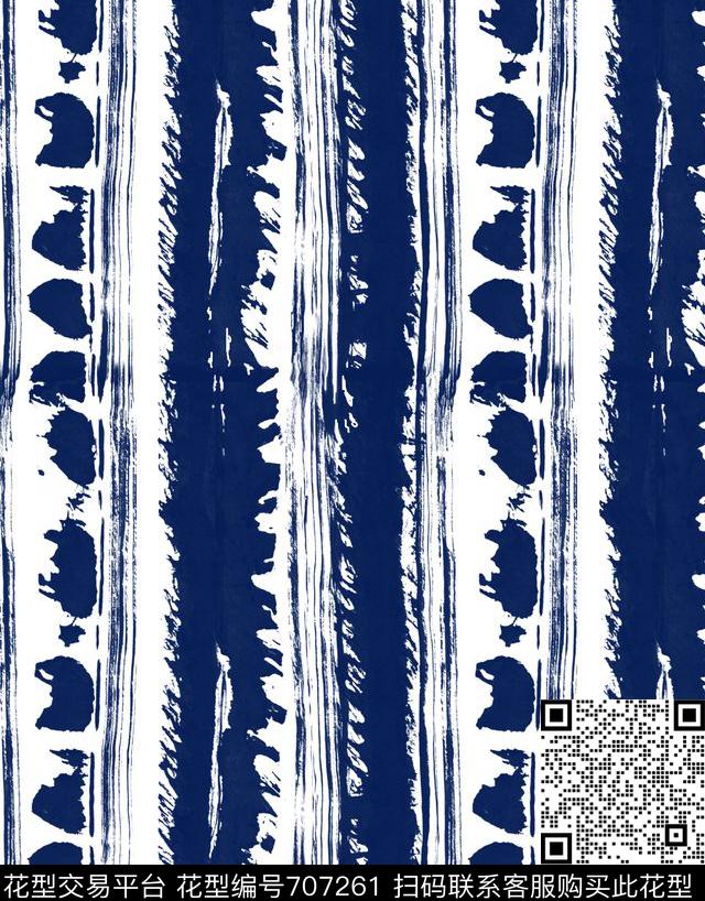 墨迹中国画几何传统印花华亿平台下载（图片编号: 707261） - 瓦栏（Walan）