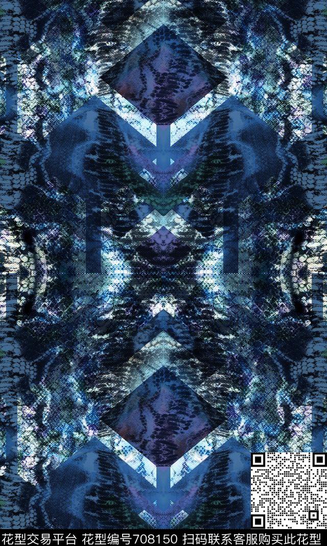 纹理大理石笔触数码印花华亿平台下载（图片编号: 708150） - 瓦栏（Walan）