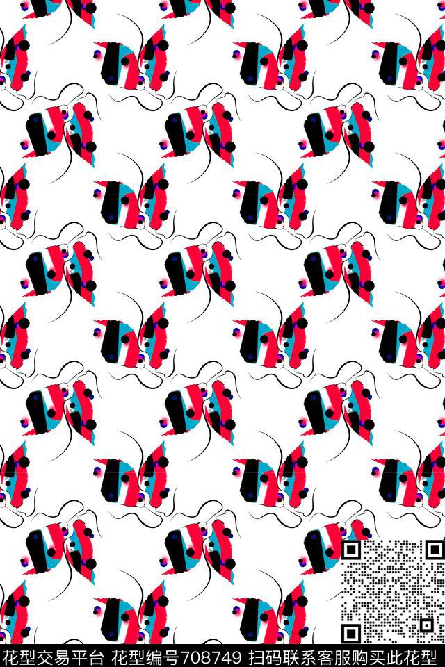 水彩水墨线条色块传统印花华亿平台下载（图片编号: 708749） - 瓦栏（Walan）