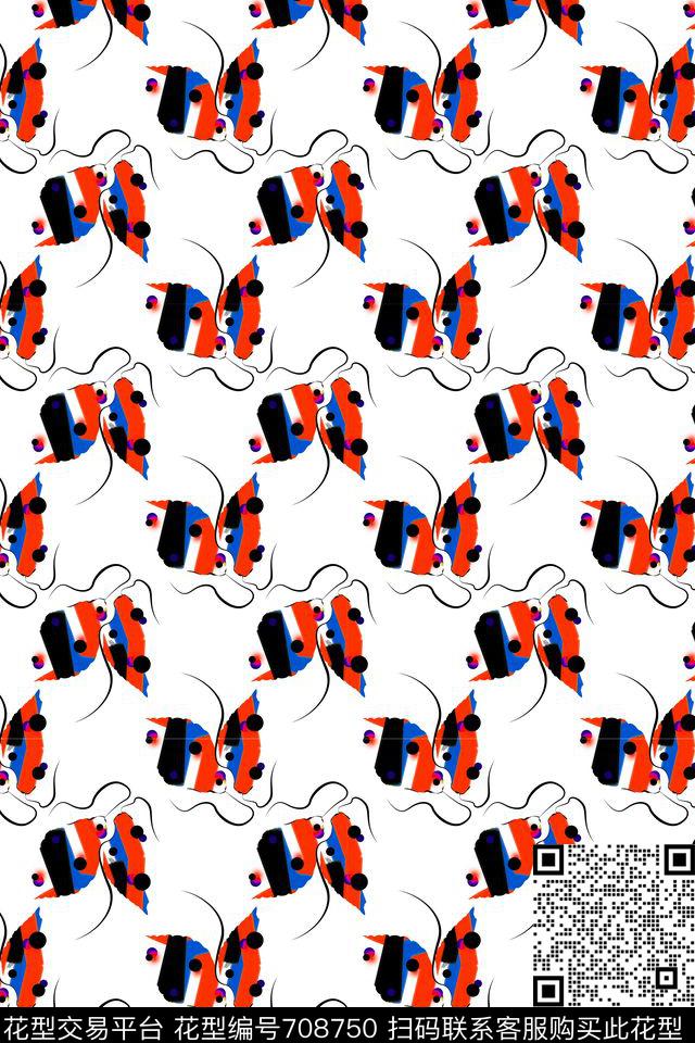 水彩水墨线条色块传统印花华亿平台下载（图片编号: 708750） - 瓦栏（Walan）