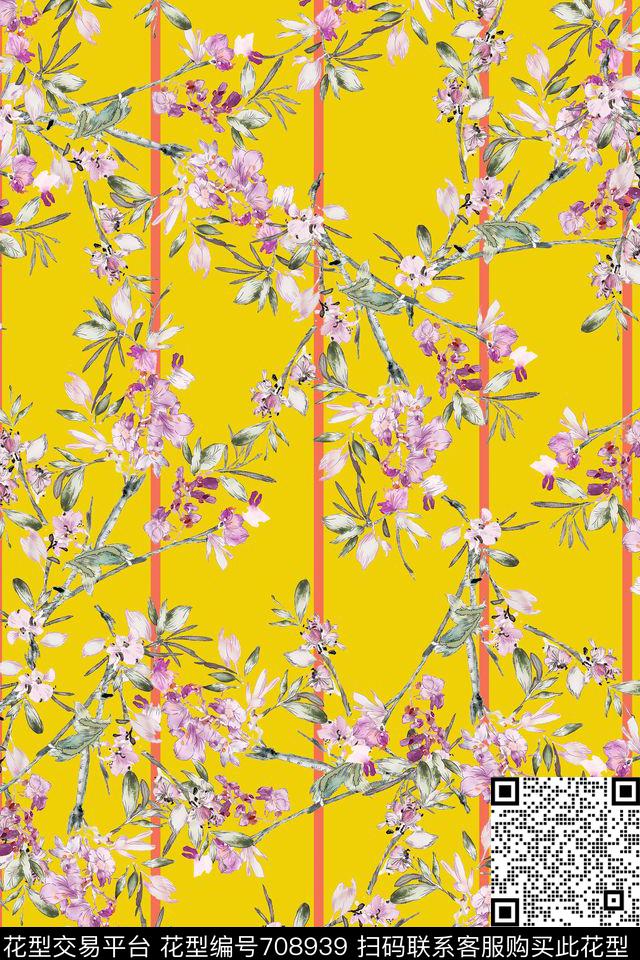 乱花小碎花花卉数码印花华亿平台下载（图片编号: 708939） - 瓦栏（Walan）