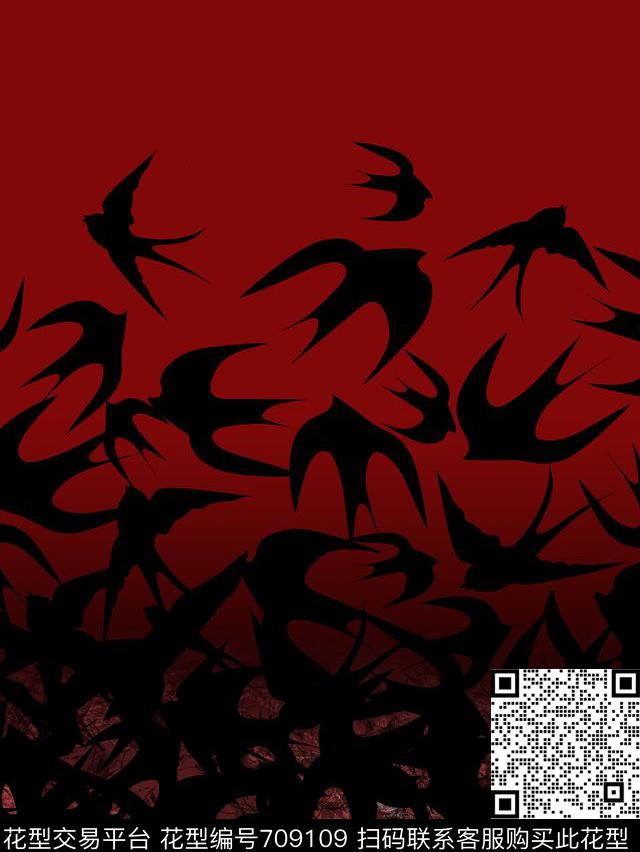 潮牌燕子MCQ数码印花华亿平台下载（图片编号: 709109） - 瓦栏（Walan）