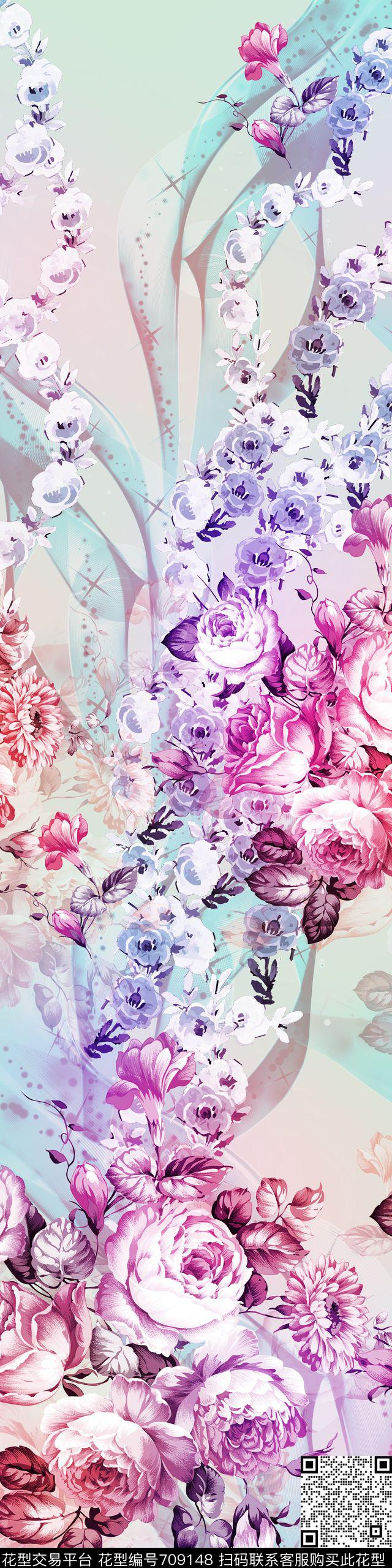 定位华亿平台东南亚家纺花数码印花华亿平台下载（图片编号: 709148） - 瓦栏（Walan）