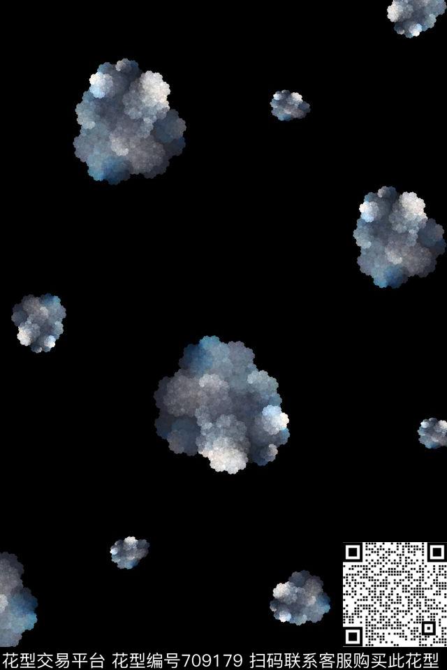 不规则几何男装商务休闲数码印花华亿平台下载（图片编号: 709179） - 瓦栏（Walan）