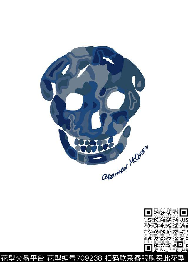 仿大牌男装骷髅Alexander数码印花华亿平台下载（图片编号: 709238） - 瓦栏（Walan）