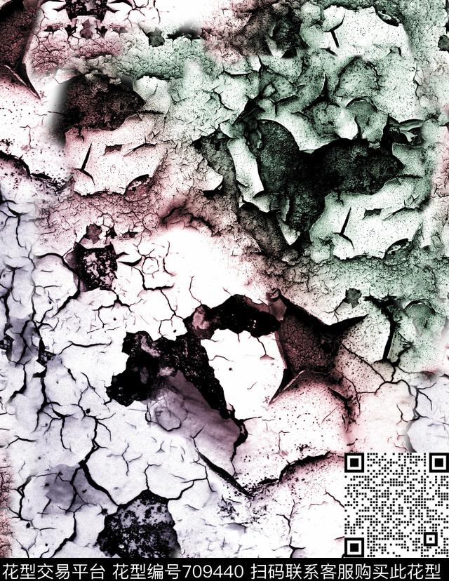 彩色地面裂开数码印花华亿平台下载（图片编号: 709440） - 瓦栏（Walan）