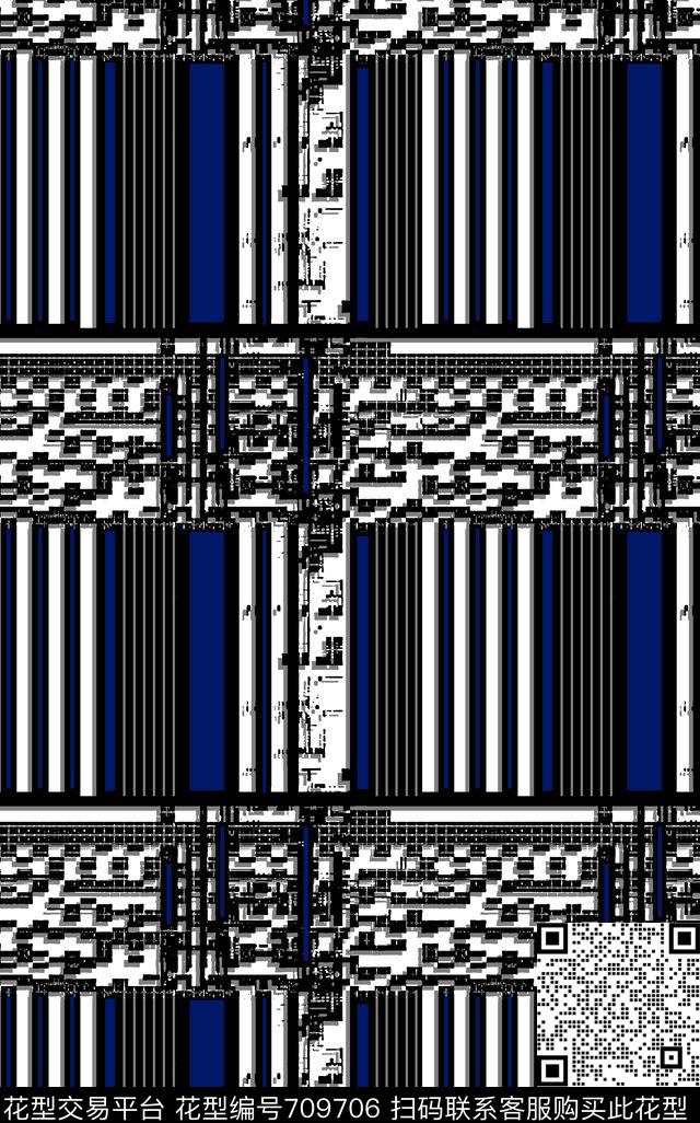 几何格子男装羽绒服传统印花华亿平台下载（图片编号: 709706） - 瓦栏（Walan）