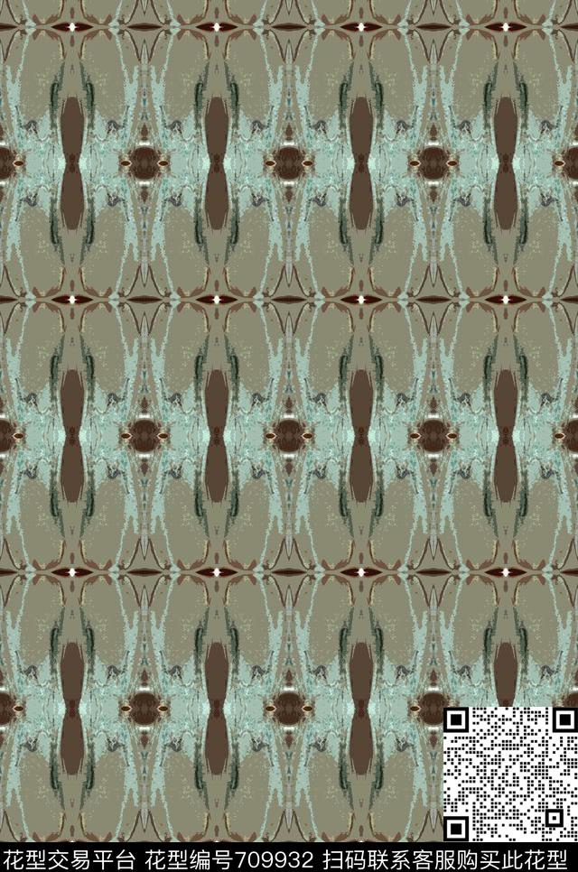 迷彩条纹混搭条纹图案数码印花华亿平台下载（图片编号: 709932） - 瓦栏（Walan）