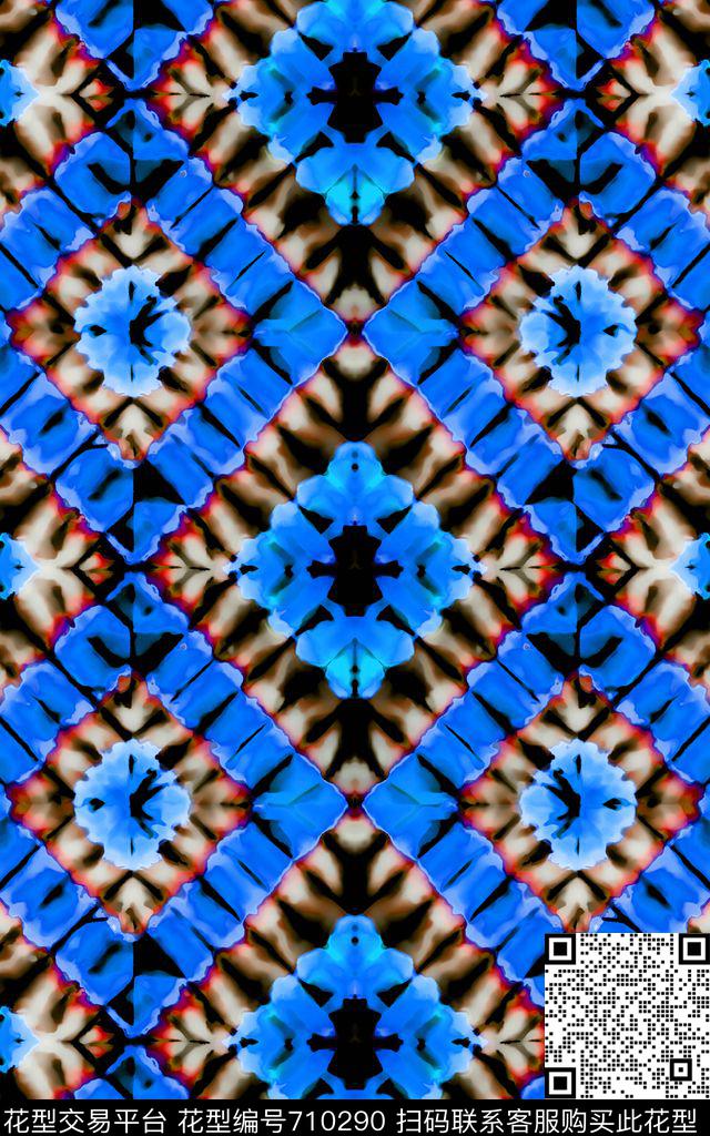 洋阳---民族风民族风中国风数码印花华亿平台下载（图片编号: 710290） - 瓦栏（Walan）