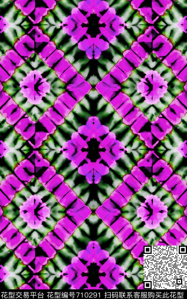 洋阳---民族风民族风中国风数码印花华亿平台下载（图片编号: 710291） - 瓦栏（Walan）