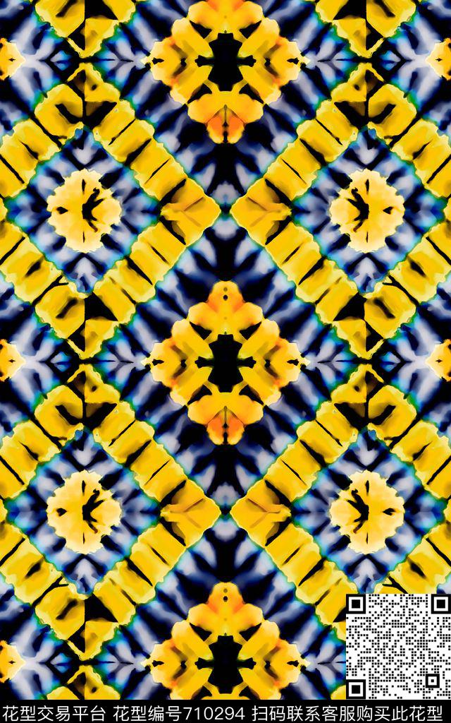 洋阳---民族风民族风中国风数码印花华亿平台下载（图片编号: 710294） - 瓦栏（Walan）