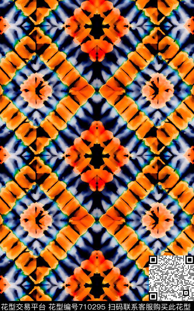 洋阳---民族风民族风中国风数码印花华亿平台下载（图片编号: 710295） - 瓦栏（Walan）