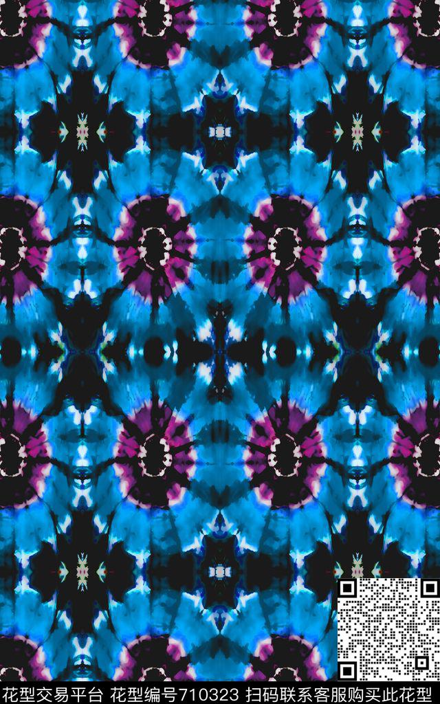 洋阳---民族风民族风中国风数码印花华亿平台下载（图片编号: 710323） - 瓦栏（Walan）