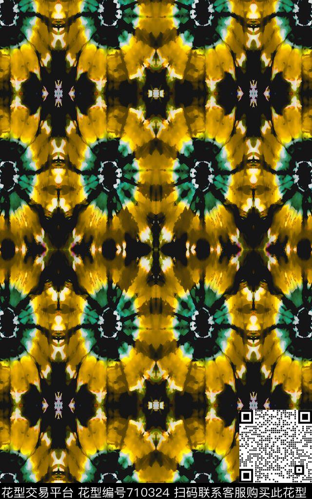 洋阳---民族风民族风中国风数码印花华亿平台下载（图片编号: 710324） - 瓦栏（Walan）