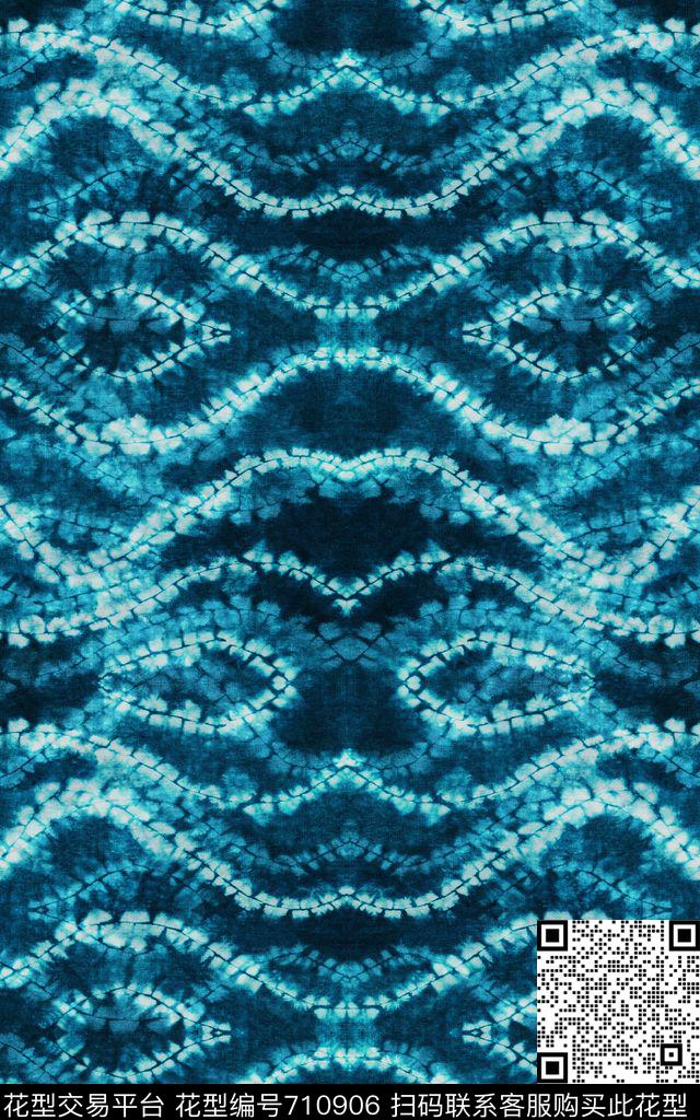 洋阳---民族风民族风中国风数码印花华亿平台下载（图片编号: 710906） - 瓦栏（Walan）