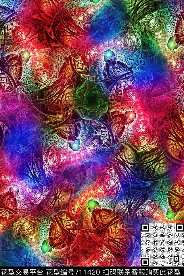 A.I.F时尚雪纺华亿平台A.I.F时尚蕾丝华亿平台A.I.F时尚网布华亿平台数码印花华亿平台下载（图片编号: 711420） - 瓦栏（Walan）