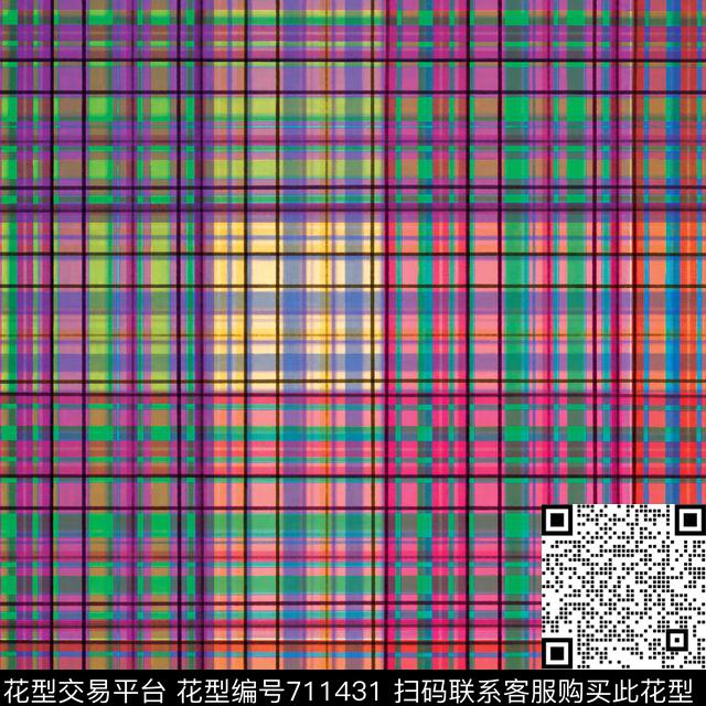 乱花曼陀罗牵牛花数码印花华亿平台下载（图片编号: 711431） - 瓦栏（Walan）