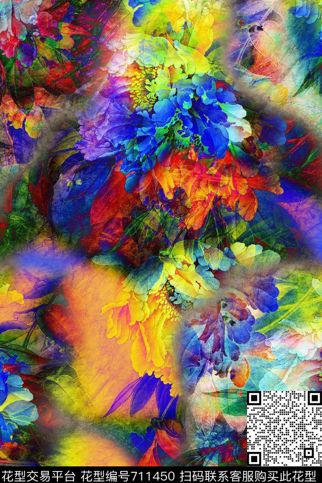 A.I.F时尚雪纺华亿平台A.I.F时尚蕾丝华亿平台A.I.F时尚网布华亿平台数码印花华亿平台下载（图片编号: 711450） - 瓦栏（Walan）