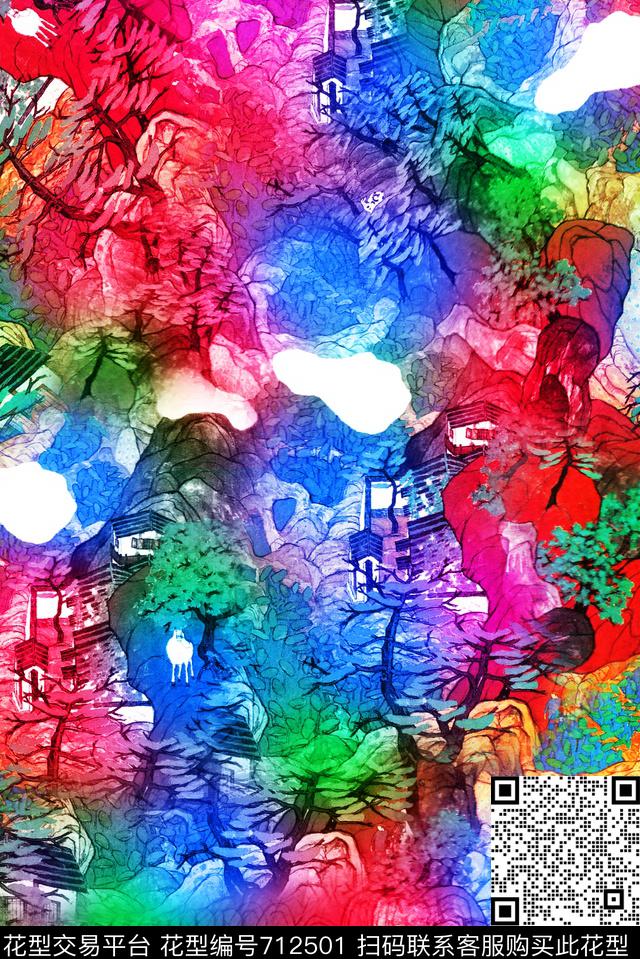 A.I.F时尚雪纺华亿平台A.I.F时尚蕾丝华亿平台A.I.F时尚网布华亿平台数码印花华亿平台下载（图片编号: 712501） - 瓦栏（Walan）