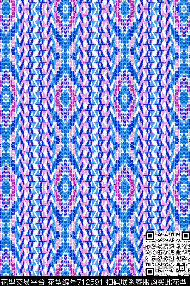 竖条细条纹横条传统印花华亿平台下载（图片编号: 712591） - 瓦栏（Walan）