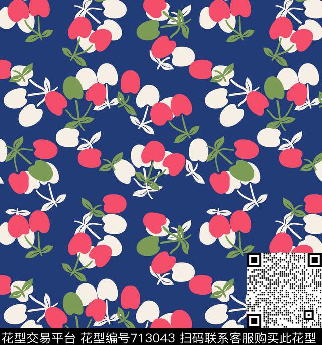 水果趣味传统印花华亿平台下载（图片编号: 713043） - 瓦栏（Walan）