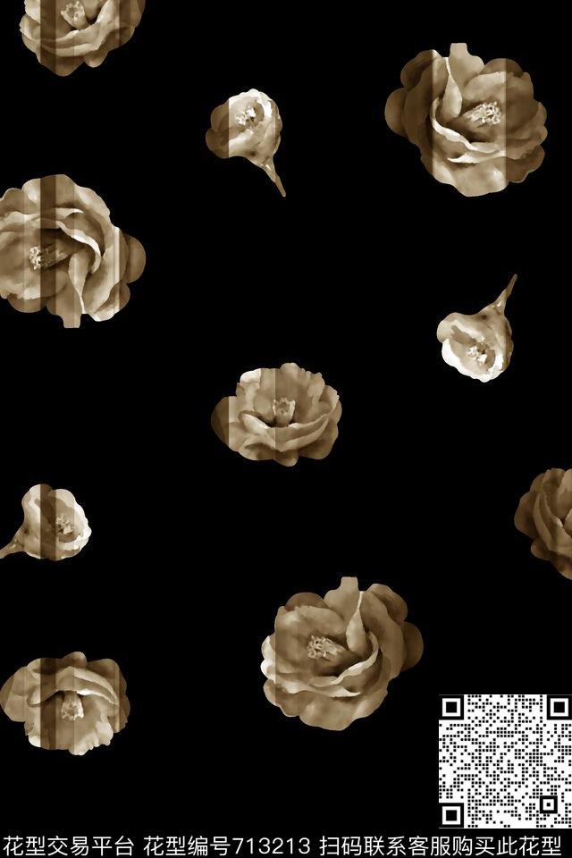 男装花卉女装花卉抽象手绘T恤卫衣加克衬衫裤子外套羽绒服时尚潮流潮牌大牌复古英文字欧美高清数码立体数码印花华亿平台下载（图片编号: 713213） - 瓦栏（Walan）