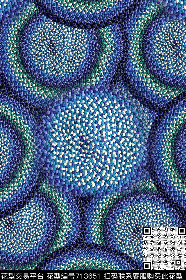 抽象手绘几何水彩画民族风北非华亿平台数码印花时尚潮流女装裙子编制毛料印花欧美复古大牌女装夹克外套棉服印花数码印花华亿平台下载（图片编号: 713651） - 瓦栏（Walan）