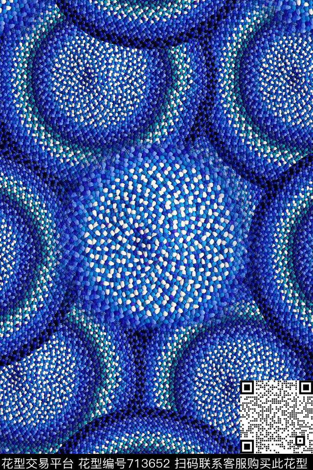 抽象手绘几何水彩画民族风北非华亿平台数码印花时尚潮流女装裙子编制毛料印花欧美复古大牌女装夹克外套棉服印花数码印花华亿平台下载（图片编号: 713652） - 瓦栏（Walan）