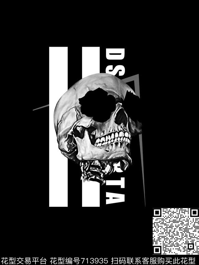 男装花卉骷髅头抽象手绘T恤印花卫衣加克印花衬衫裤子印花外套印花羽绒服印花时尚潮流潮牌大牌复古英文字欧美高清数码立体数码印花华亿平台下载（图片编号: 713935） - 瓦栏（Walan）