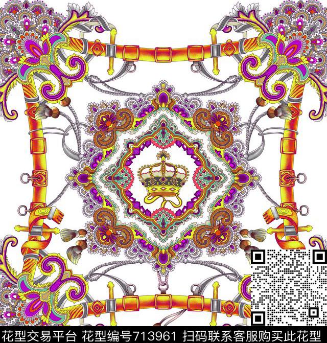 花卉时尚17春夏数码印花华亿平台下载（图片编号: 713961） - 瓦栏（Walan）