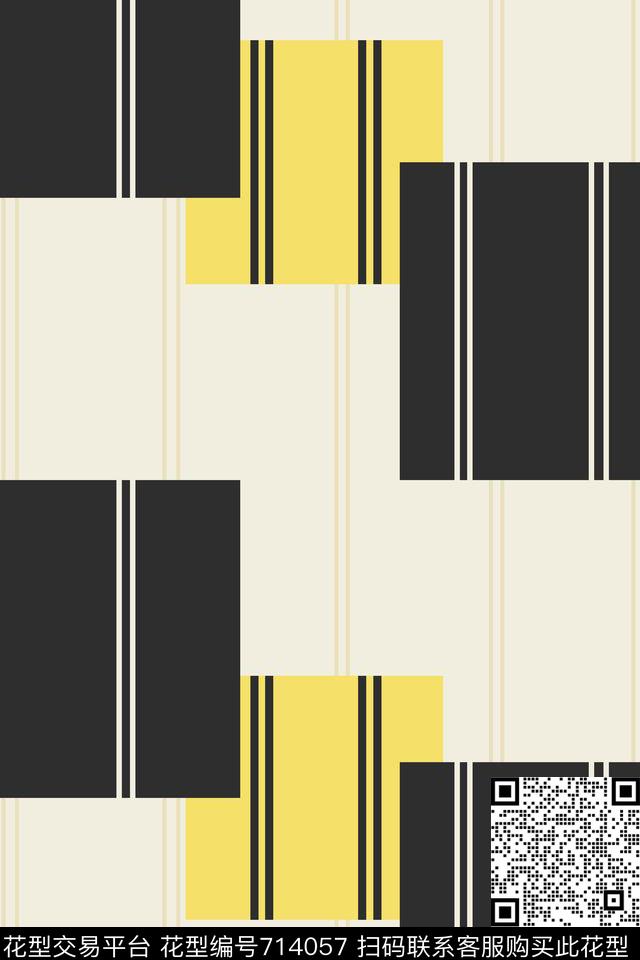 抽象肌理童装女装传统印花华亿平台下载（图片编号: 714057） - 瓦栏（Walan）