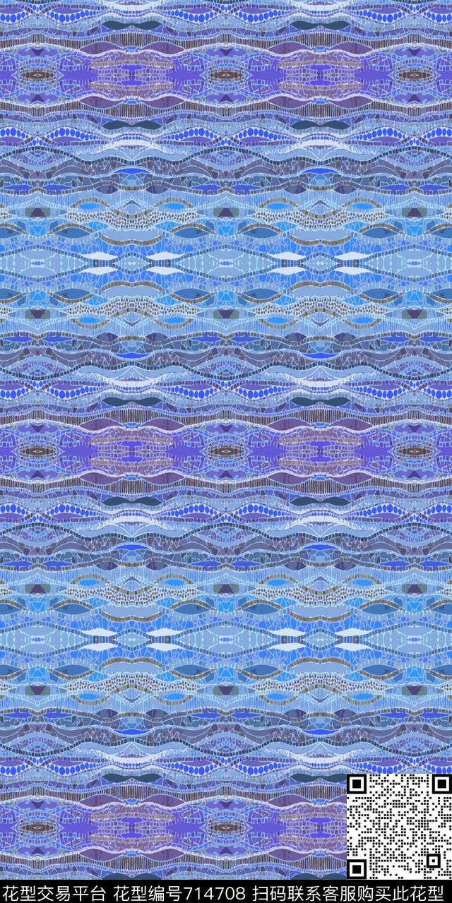 格子混搭迷彩条纹几何炫彩数码印花华亿平台下载（图片编号: 714708） - 瓦栏（Walan）