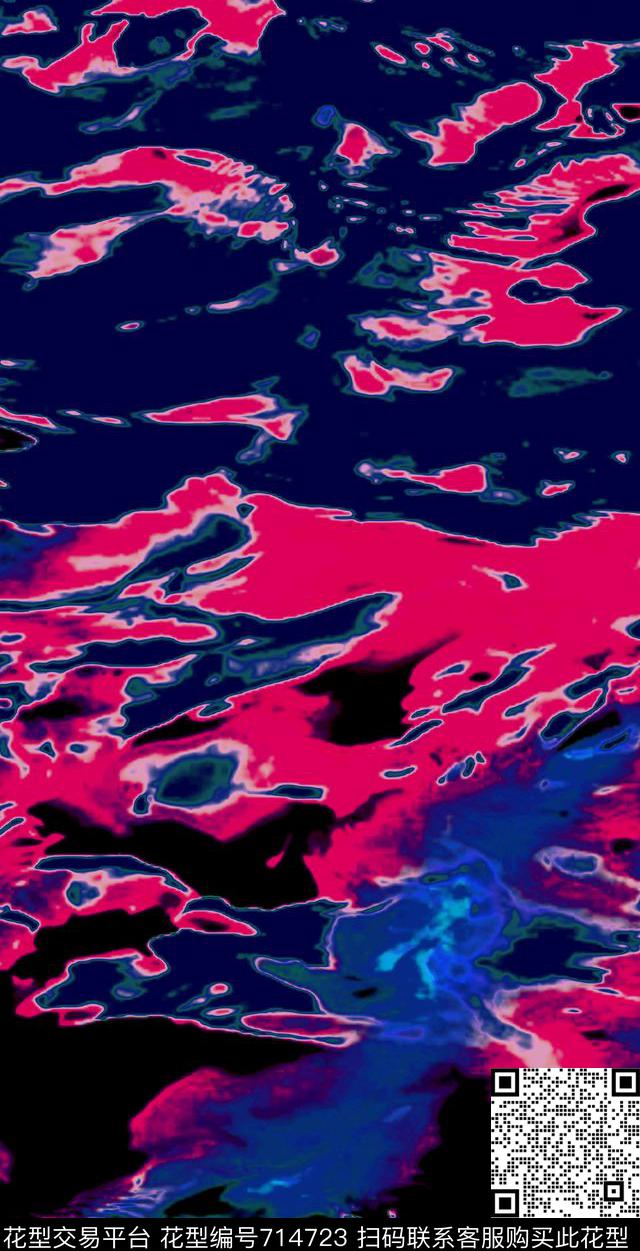 趣味毛呢效果毛毡传统印花华亿平台下载（图片编号: 714723） - 瓦栏（Walan）