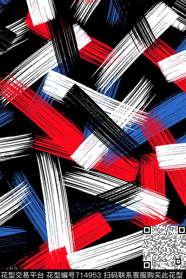 不规则几何几何线条传统印花华亿平台下载（图片编号: 714953） - 瓦栏（Walan）