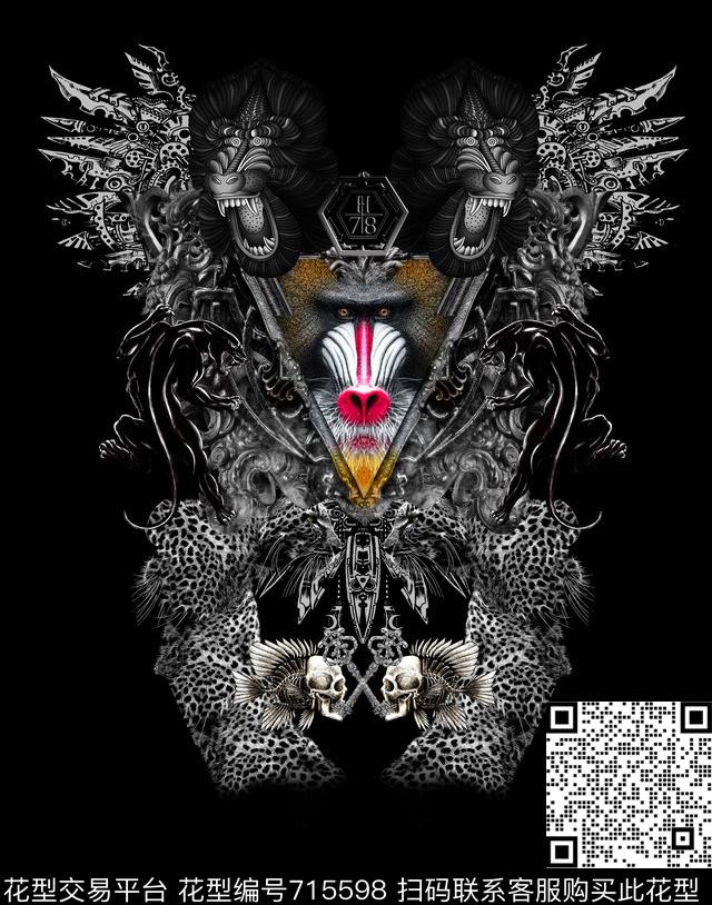 philippplein菲利普普狒狒猩猩数码印花华亿平台下载（图片编号: 715598） - 瓦栏（Walan）