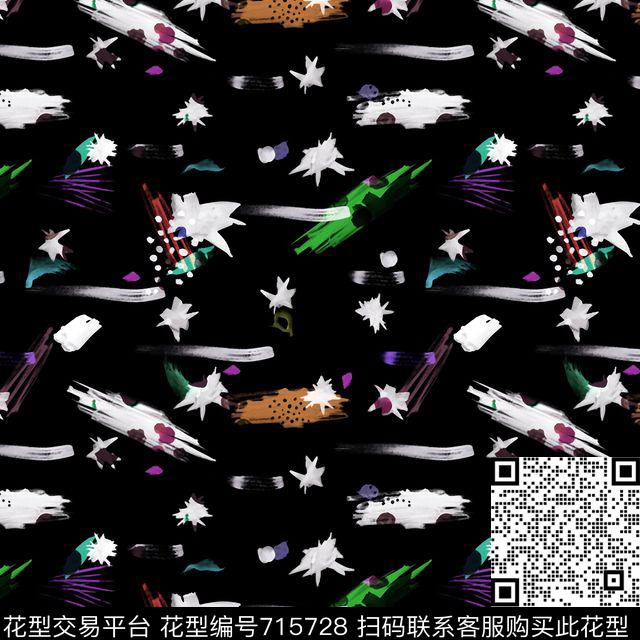 太空星空女装传统印花华亿平台下载（图片编号: 715728） - 瓦栏（Walan）