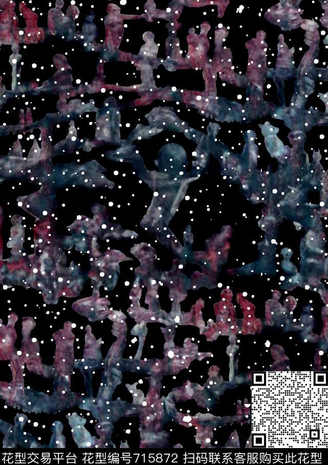 纹理底纹男装羽绒服印花抽象手绘T恤印花卫衣加克印花衬衫裤子印花外套印花羽绒服印花时尚潮流潮牌大牌复古英文字欧美高清数码立体数码印花华亿平台下载（图片编号: 715872） - 瓦栏（Walan）