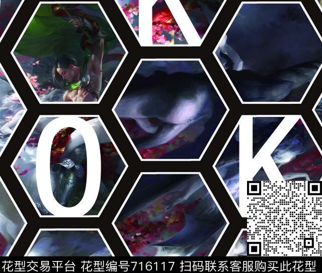 叶子机械精品数码印花华亿平台下载（图片编号: 716117） - 瓦栏（Walan）