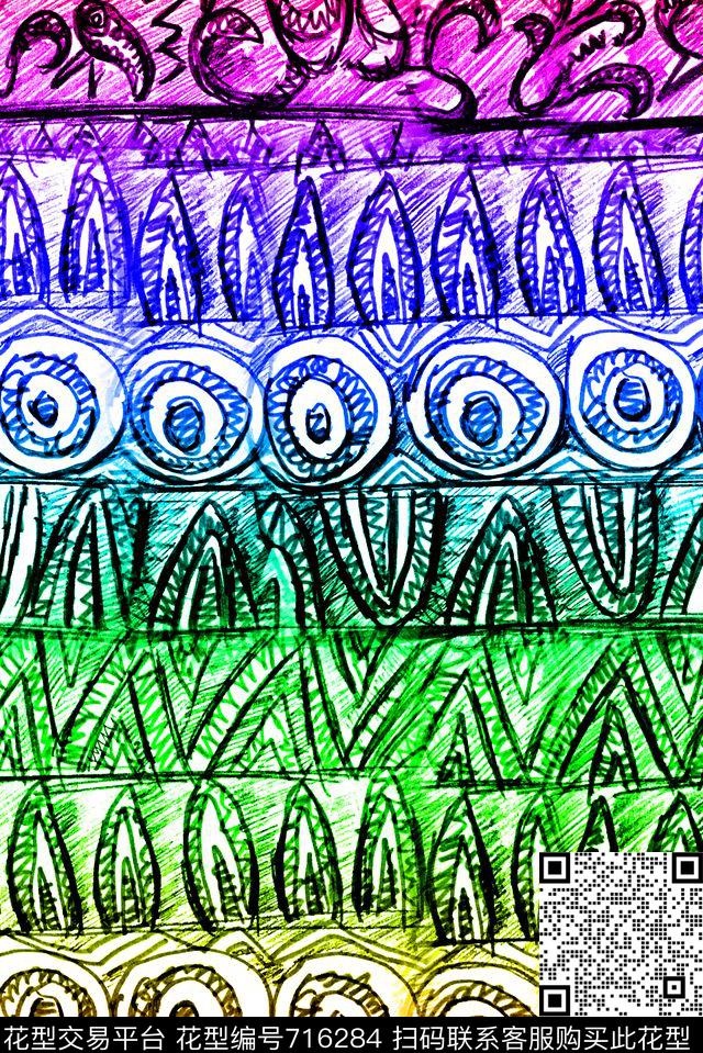 A.I.F时尚女装满版A.I.F时尚香云纱华亿平台A.I.F时尚网布华亿平台数码印花华亿平台下载（图片编号: 716284） - 瓦栏（Walan）