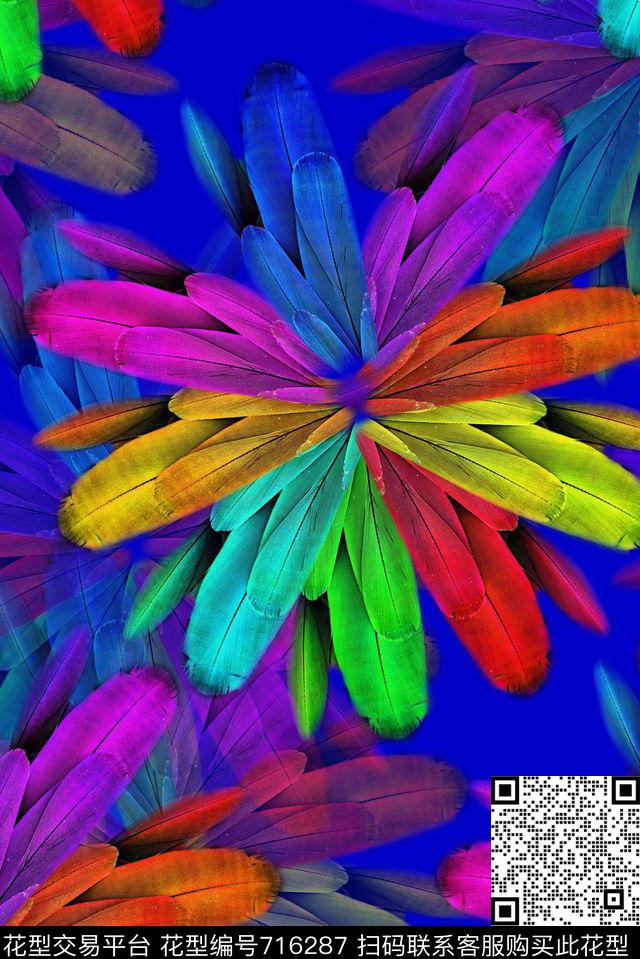 A.I.F时尚女装满版A.I.F时尚香云纱华亿平台A.I.F时尚网布华亿平台数码印花华亿平台下载（图片编号: 716287） - 瓦栏（Walan）