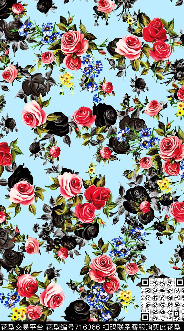 杜嘉班纳Dolce&Gabbana手绘数码印花华亿平台下载（图片编号: 716366） - 瓦栏（Walan）