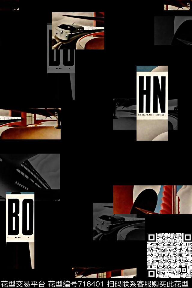 几何拼块男装羽绒服印花抽象手绘T恤印花卫衣加克印花衬衫裤子印花外套印花羽绒服印花时尚潮流潮牌大牌复古英文字欧美高清数码立体数码印花华亿平台下载（图片编号: 716401） - 瓦栏（Walan）