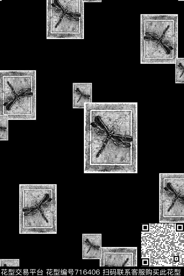 昆虫男装羽绒服印花抽象手绘T恤印花卫衣加克印花衬衫裤子印花外套印花羽绒服印花时尚潮流潮牌大牌复古英文字欧美高清数码立体数码印花华亿平台下载（图片编号: 716406） - 瓦栏（Walan）